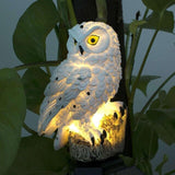 Owl Solar Light with Solar LED Panel Fake Owl Waterproof IP65 Outdoor Solar Powered Led Path Lawn Yard Garden Lamps Decor